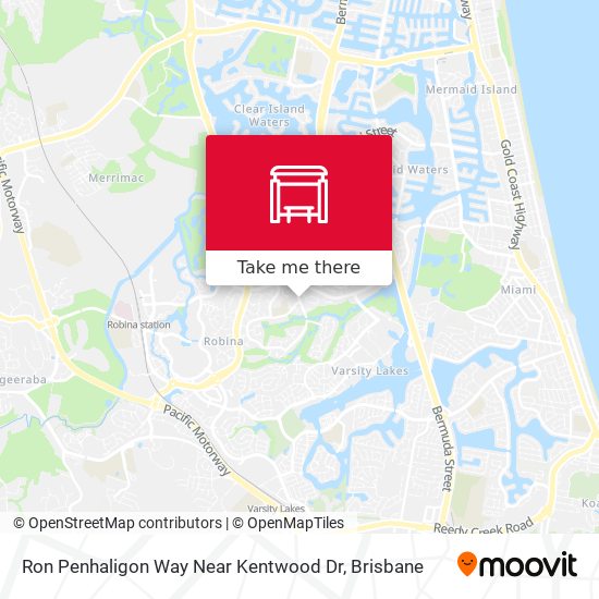 Ron Penhaligon Way Near Kentwood Dr map