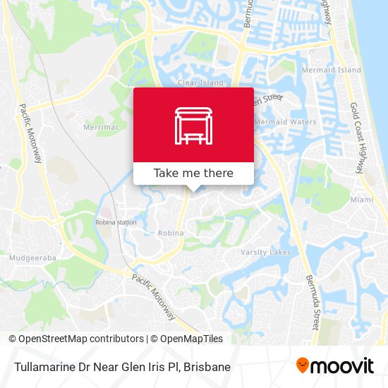 Tullamarine Dr Near Glen Iris Pl map