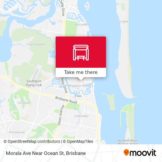 Morala Ave Near Ocean St map