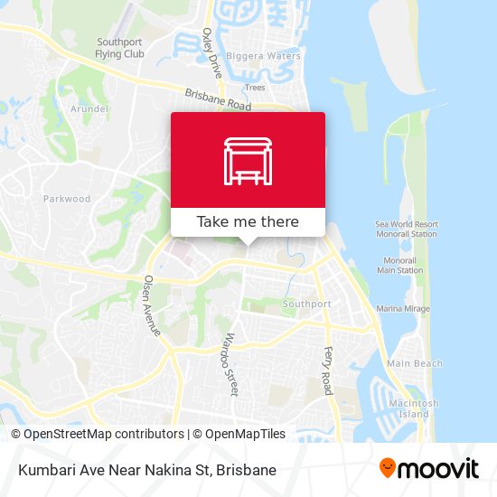Kumbari Ave Near Nakina St map