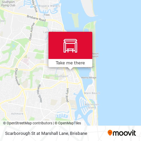 Scarborough St at Marshall Lane map