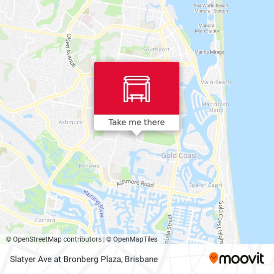 Slatyer Ave at Bronberg Plaza map