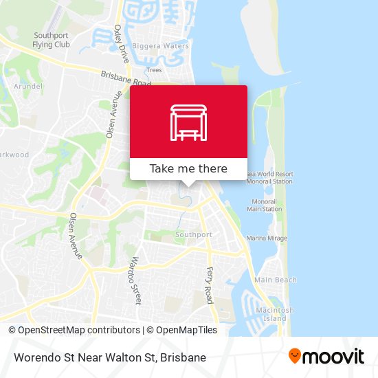 Worendo St Near Walton St map