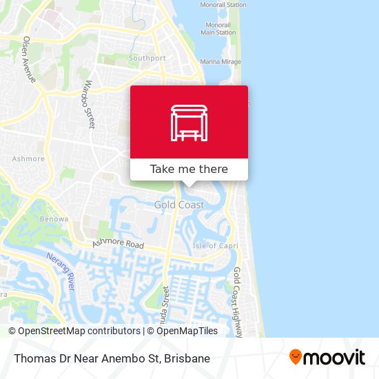 Thomas Dr Near Anembo St map