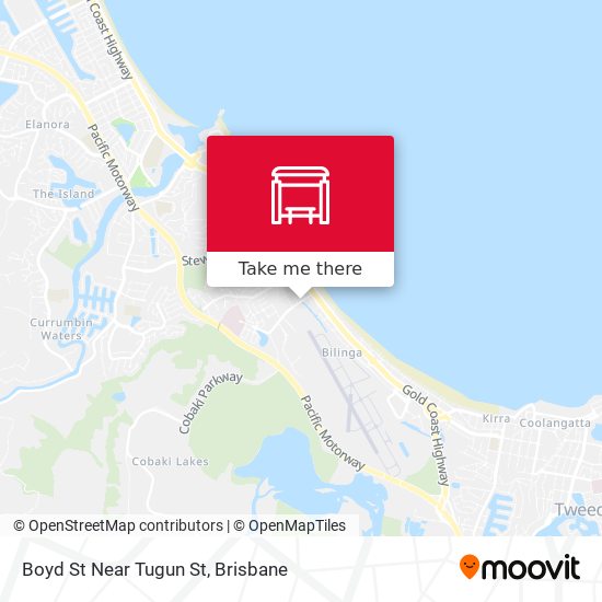 Mapa Boyd St Near Tugun St