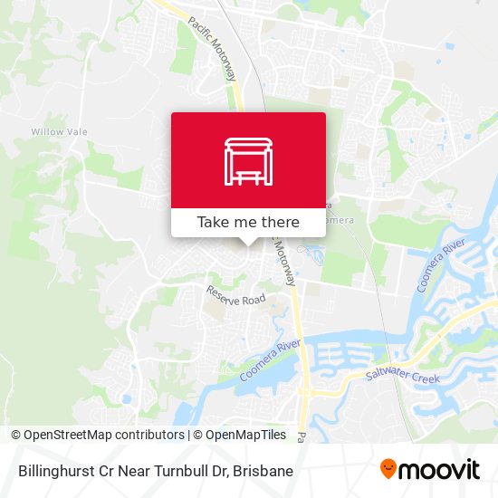 Billinghurst Cr Near Turnbull Dr map