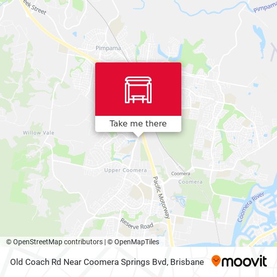 Old Coach Rd Near Coomera Springs Bvd map