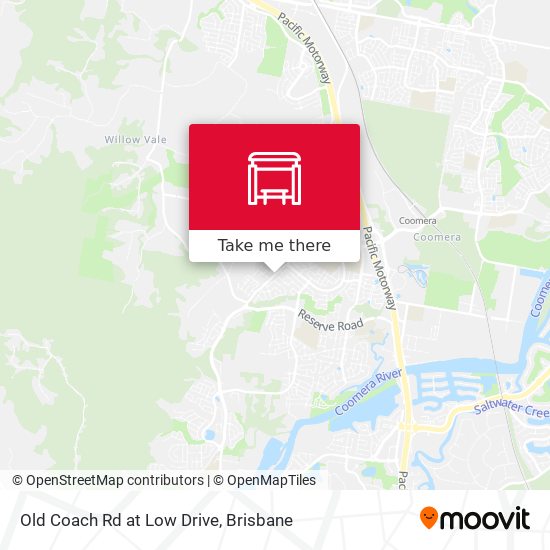 Old Coach Rd at Low Drive map