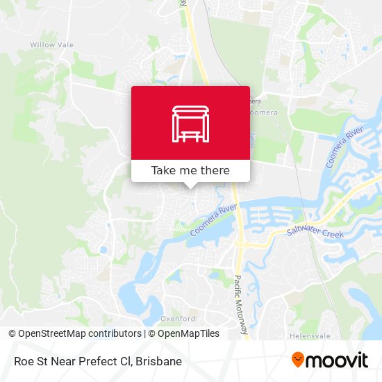 Roe St Near Prefect Cl map