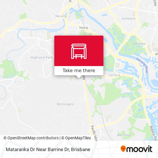 Mataranka Dr Near Barrine Dr map