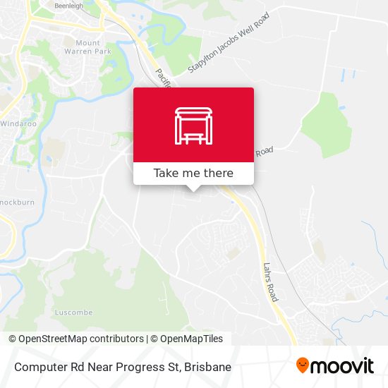 Computer Rd Near Progress St map