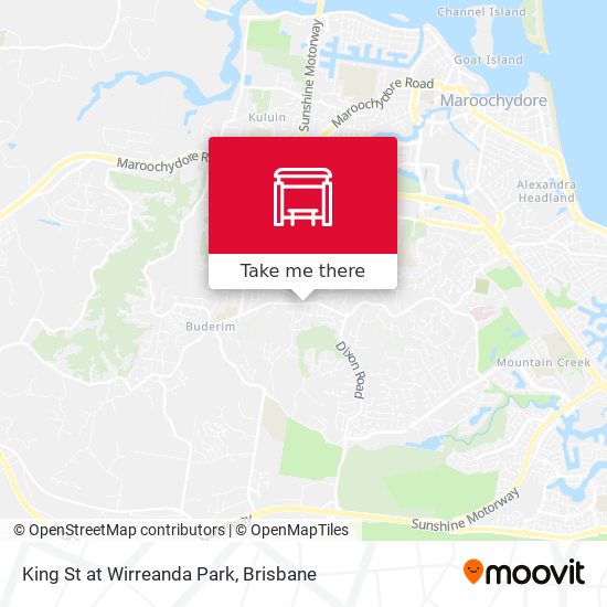 King St at Wirreanda Park map