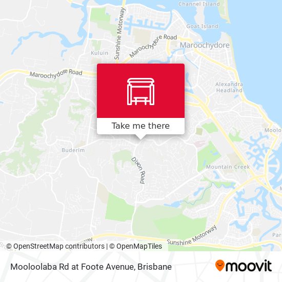 Mooloolaba Rd at Foote Avenue map
