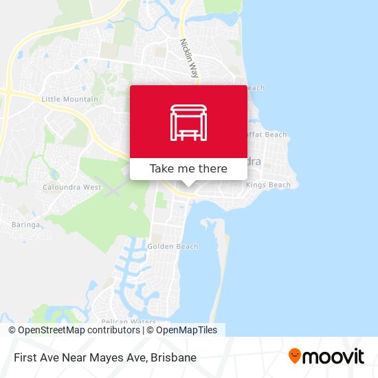 First Ave Near Mayes Ave map