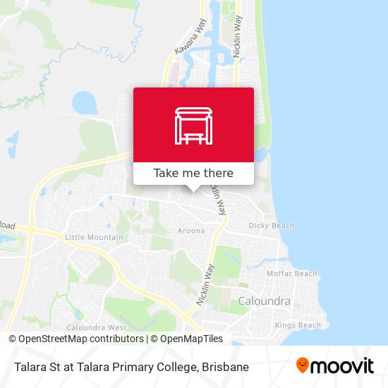 Talara St at Talara Primary College map