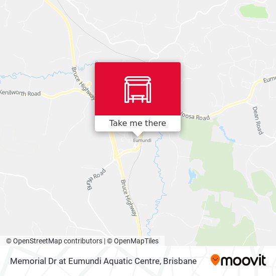 Memorial Dr at Eumundi Aquatic Centre map