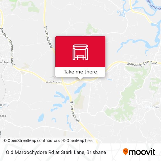 Old Maroochydore Rd at Stark Lane map