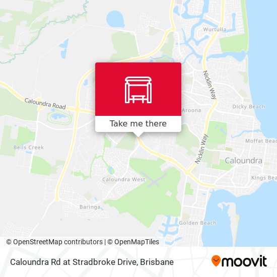 Caloundra Rd at Stradbroke Drive map