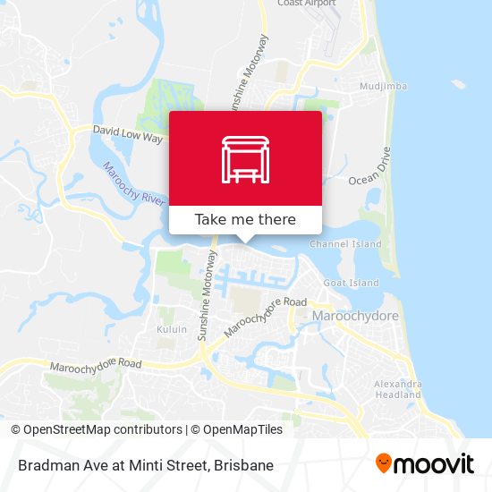 Bradman Ave at Minti Street map