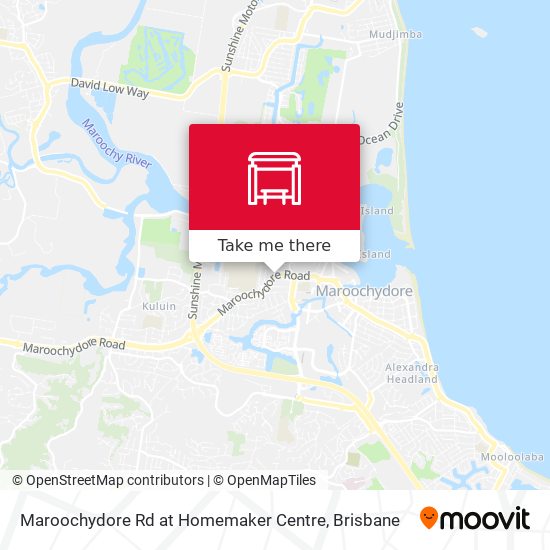 Maroochydore Rd at Homemaker Centre map