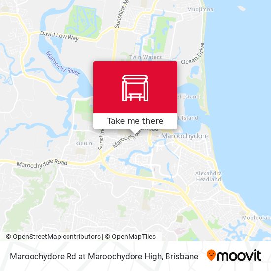Maroochydore Rd at Maroochydore High map