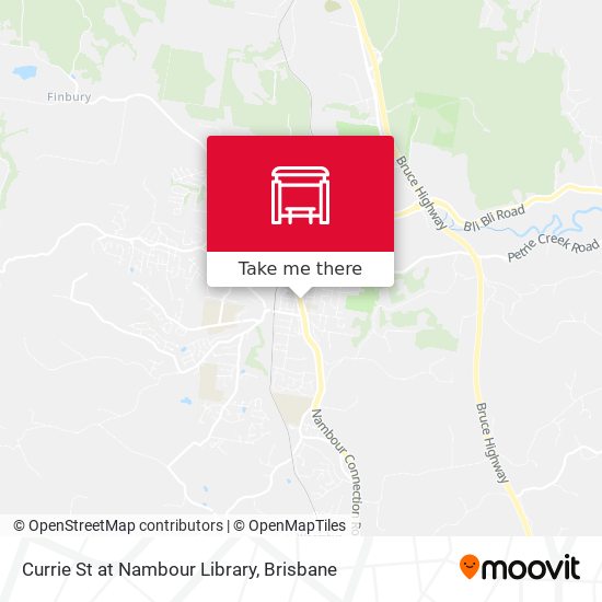 Currie St at Nambour Library map