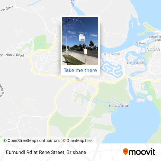 Eumundi Rd at Rene Street map