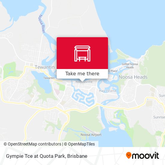 Gympie Tce at Quota Park map