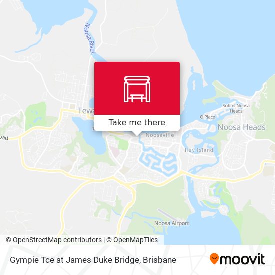 Gympie Tce at James Duke Bridge map