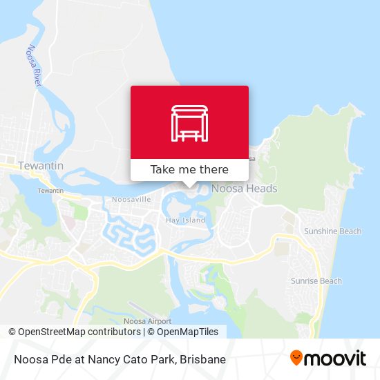 Noosa Pde at Nancy Cato Park map