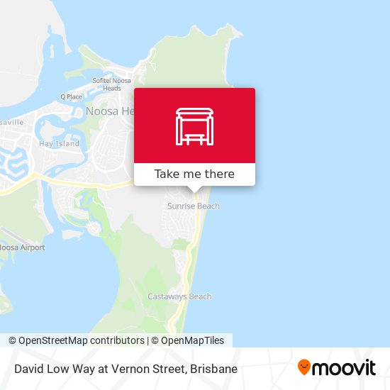 David Low Way at Vernon Street map