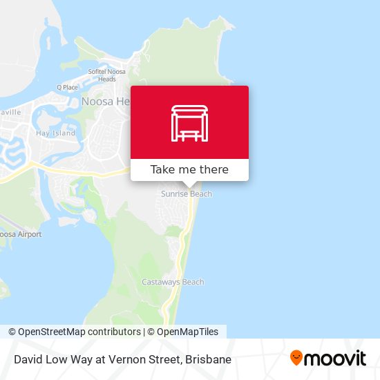 David Low Way at Vernon Street map