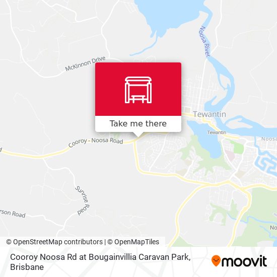 Cooroy Noosa Rd at Bougainvillia Caravan Park map