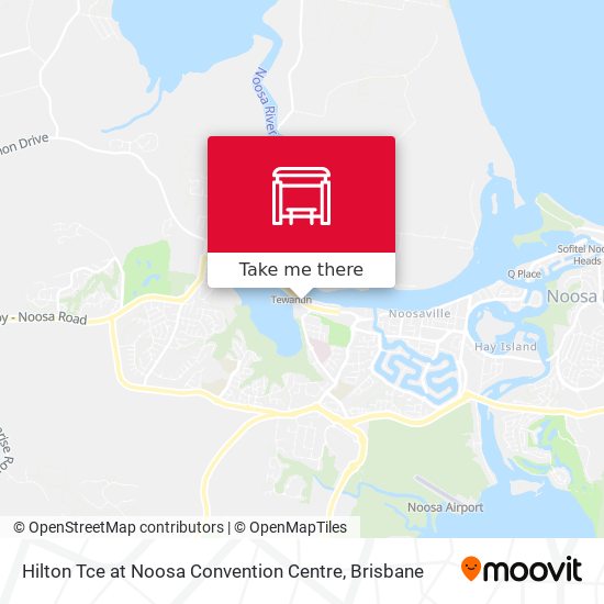 Hilton Tce at Noosa Convention Centre map