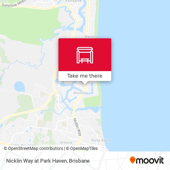 Nicklin Way at Park Haven map