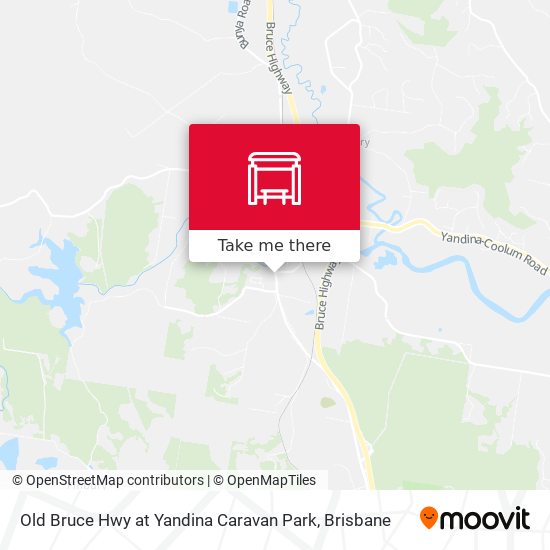 Old Bruce Hwy at Yandina Caravan Park map
