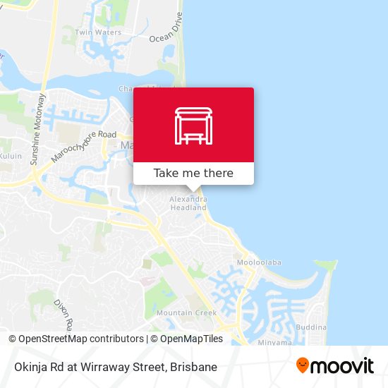 Mapa Okinja Rd at Wirraway Street