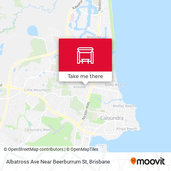 Mapa Albatross Ave Near Beerburrum St