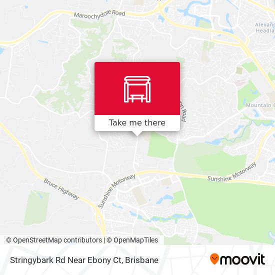 Stringybark Rd Near Ebony Ct map