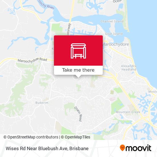 Wises Rd Near Bluebush Ave map