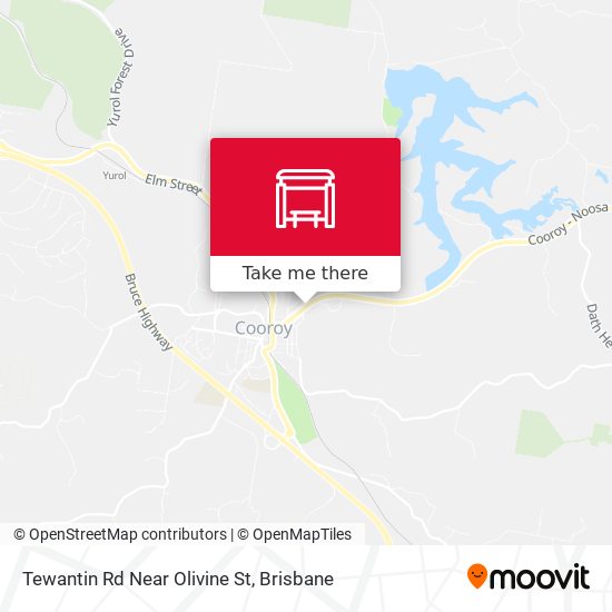 Tewantin Rd Near Olivine St map
