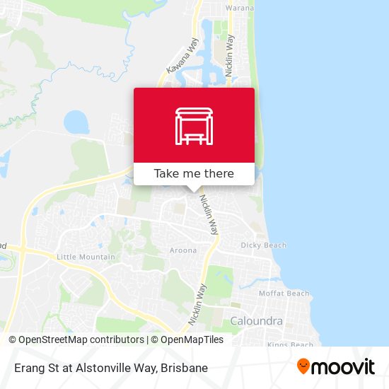 Mapa Erang St at Alstonville Way