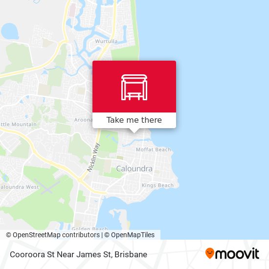 Cooroora St Near James St map