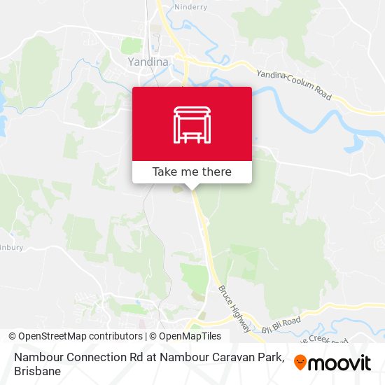 Nambour Connection Rd at Nambour Caravan Park map