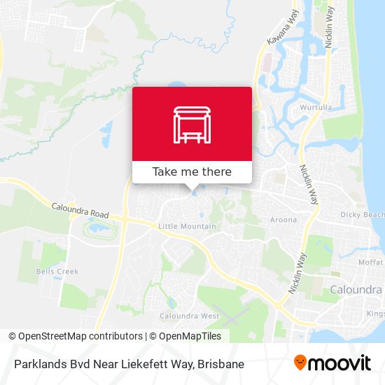 Parklands Bvd Near Liekefett Way map