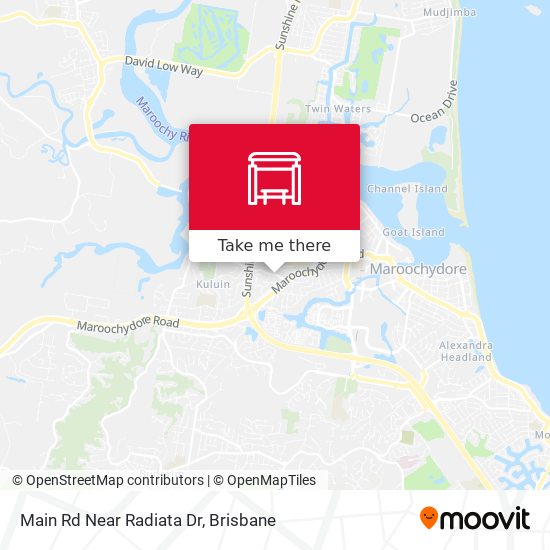 Main Rd Near Radiata Dr map