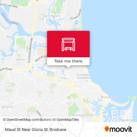 Maud St Near Gloria St map