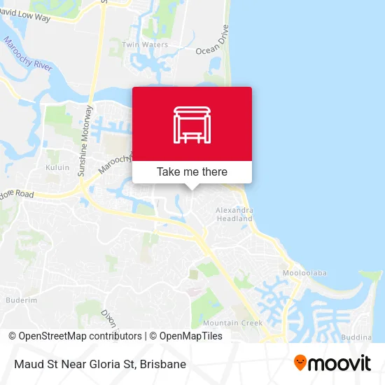 Maud St Near Gloria St map