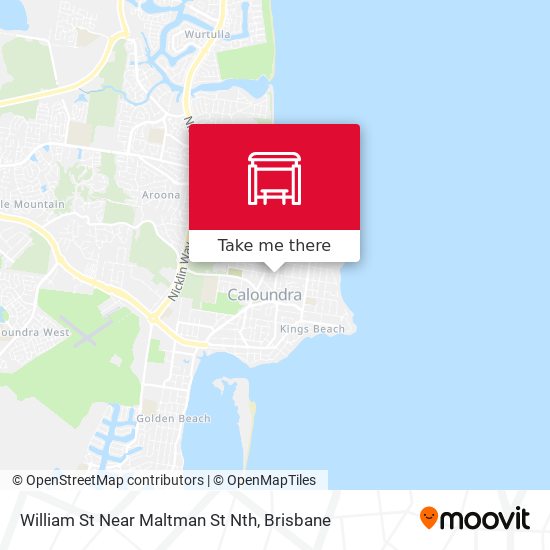 William St Near Maltman St Nth map