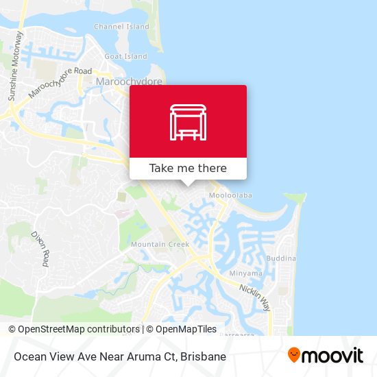 Ocean View Ave Near Aruma Ct map